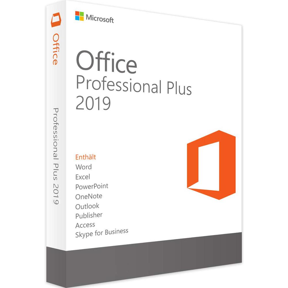Microsoft Office Professional Plus 2019 Genuine Product Key